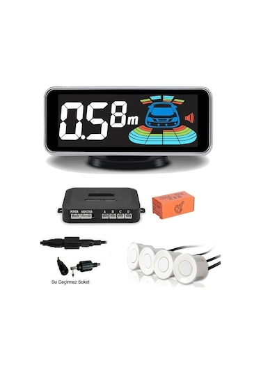 Türkçe Konuşan Park Sensörü Digital Ekran (Winoxx)