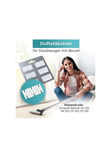 Sointeresting Koku Çubukları Koku Blokları Seti Vorwerk Kobold Vk 140 Vk 150 Elektrikli Süpürge Hava Tazeleyici İçin Yedek