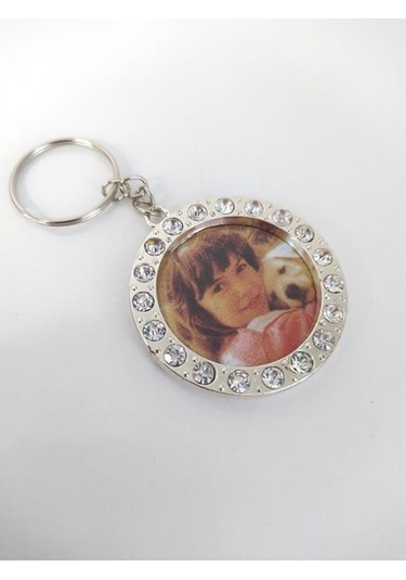 Resimlikli Taşlı Anahtarlık Çanta Süsü
