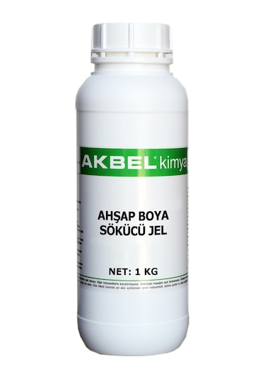 Akbel Ahşap Boya Sökücü Jel 1 Kg