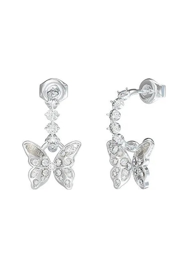 Guess Jgujube04111jwrhtu Kelebek Kadın Küpe Metalik