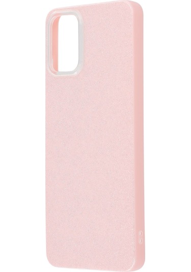 For Samsung Galaxy Uyumlu A06 Case Imd Glitter Tpu Phone Cover Large Camera Cutout - Pink Pembe