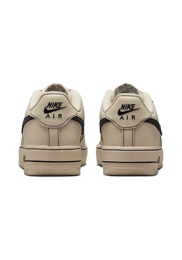 Nike Air Force 1 Lv8 4 Af1 Unisex Leather Sneaker Hakiki Deri Günlük Spor Ayakkabı Bej Bej