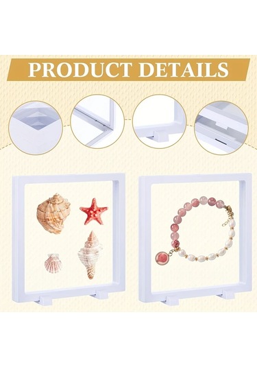 Willowhaven 12 Adet 3d Asılı Kutu Seti: Kolye, Bileklik, Yüzük, Küpe Ve Para Saklama Kutusu Beyaz, 3.54-5.51-9.06 İnç