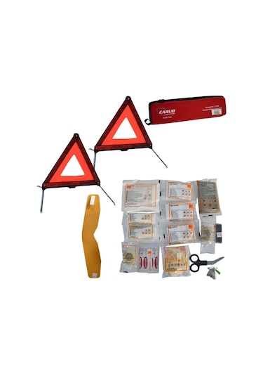 Carub Br 5750906 İlk Yardım Ve Trafik Seti Eva Lüks Tüpsüz Yönetmeliğe Uygun