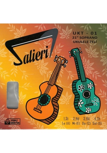 Salieri UKT01 Soprano Ukulele Teli