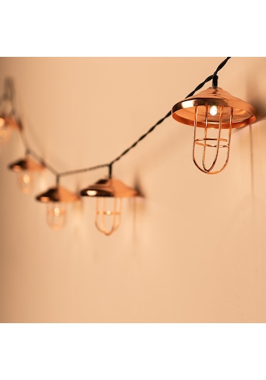 Sones 6m 20led'ler Güneş Enerjili Açık Hava Koridor Işık Dizisi Ip65 Demir Festivali Dekorasyon Işık Dizisi Diğer