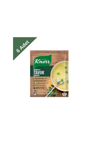 Knorr Şehriyeli Tavuk Çorbası 51 G X 6 Adet