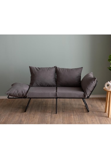 Pafu Viper İkili Katlanır Yataklı Koltuk Soho Gri