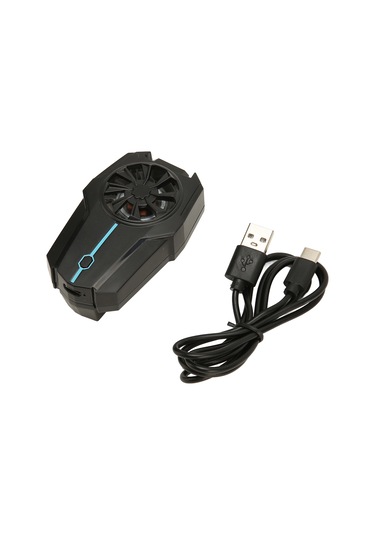 Yaozixa F15 Pil Tipi Cep Telefonu Soğutucu - 500mah Dahili Batarya, Üç Seviye Rüzgar, Süper Sessiz, Evrensel Uyumlu