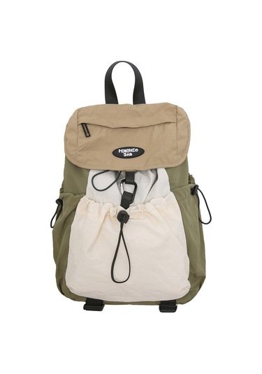 Lyon Açık Dağcılık Sırt Çantası Hafif Seyahat Sporları Günlük Sırt Çantası - Haki Haki