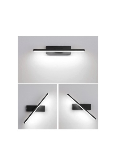 Suntek Modern Dönen Duvar Lambası Ev Yatak Odası Merdiven Koridor Siyah Beyaz Işık