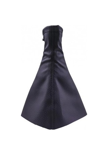 Mercedes C Serisi W202 1992-2000 Uyumlu Vites Körüğü Siyah Deri Siyah Dikiş