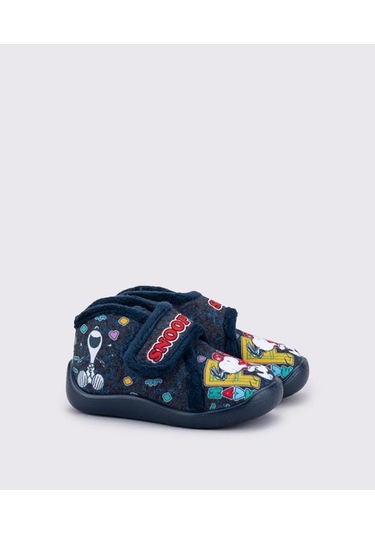 Igor W10286-003 Comfı Snoopy Laugh Çocuk Panduf Ayakkabı Lacivert