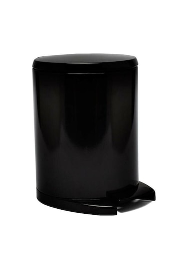 Primanova Cigo Pedallı Çöp Kovası 6Lt Siyah M-E41-06-06 Siyah