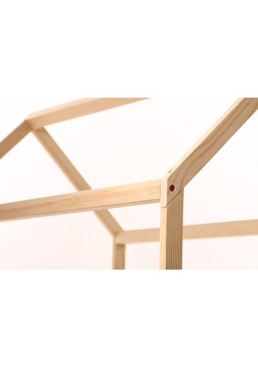 Markaawm Markaawm Montessori Çocuk Yatak Doğal Çam 90X190 Karyola Deniz