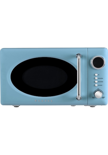 Vestel MD 20 YD Retro Düş Mavisi Mikrodalga Fırın