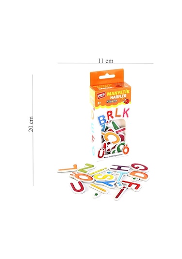 Birlik Oyuncak Mıknatıslı Eğitici Manyetik Harfler 42 Parça