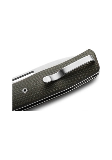 Lionsteel Nini Green Canvas - Full Handle Kamp Çakı Yeşil