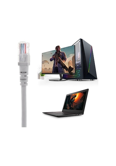CAT6 Ethernet LAN Ağ Network Patch Kablo 2 M