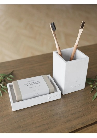 Getknow Home Banyo Aksesuarları Seti 270388914 Beyaz