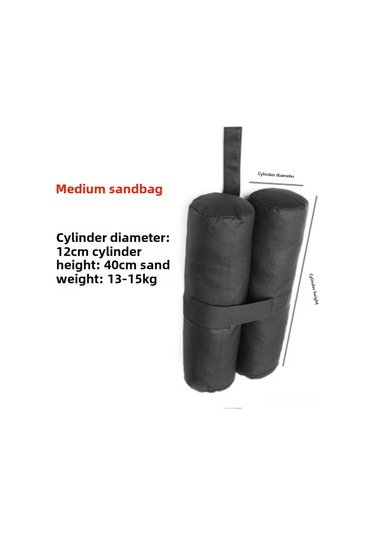 Xiyyadms 600d Oxford Kumaşlı Kamu Reklam Çadırı Sabitleme Torbası - Rüzgar Dayanıklı, Katlanabilir, Taşınabilir 25x40cm Tek Kova Çok Renkli