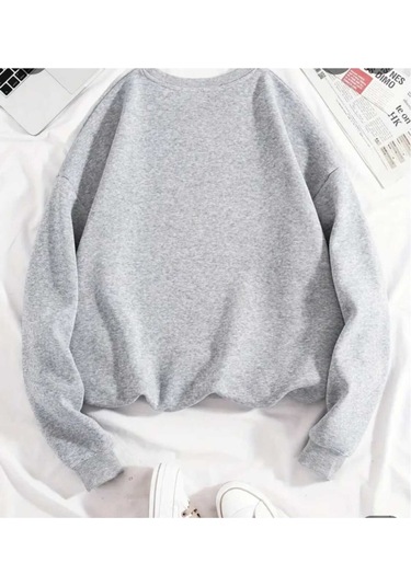 Bmw Baskılı Original Ünisex Kışlık Sweatshirt Siyah Siyah