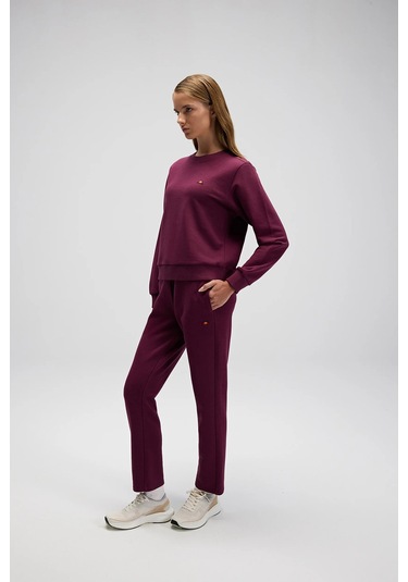 Ellesse Bayan Sweat Ef553-brd Bordo Bordo