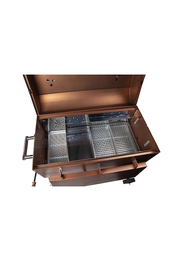 Igrıll Barbekü 1000 Mm Kömürlü Mangal Kahverengi