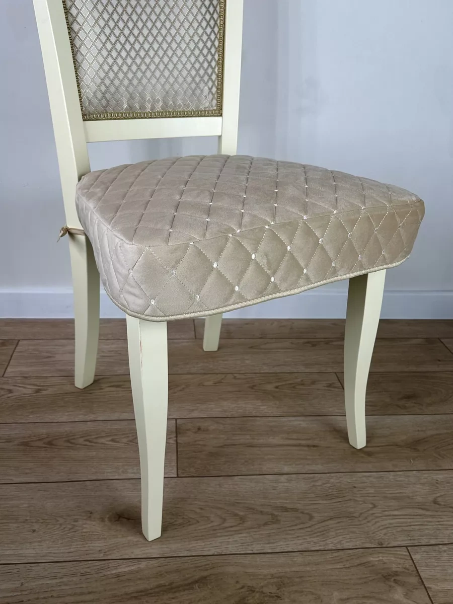 Acsenia Bağcıklı Sandalyeden İçin Yastık 233719564 Bej