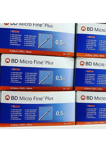 Bd Microlance Bd Micro Fine Plus 0,5 ml Insülin Enjektörü