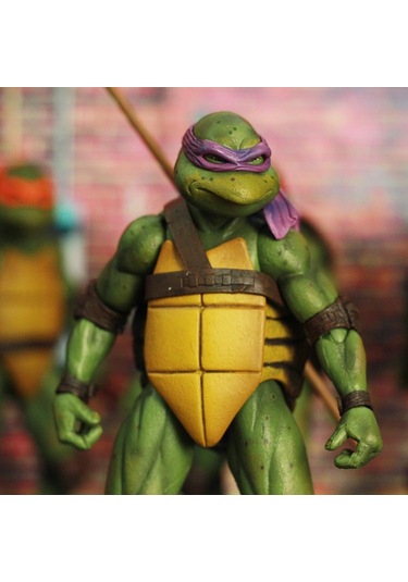 Neevoyu Neca Tmnt 1990 Filmi Versiyonu 18cm Hareketli Figür - Koleksiyonluk Heykel, Masaüstü/yatak Odası Dekorasyonu