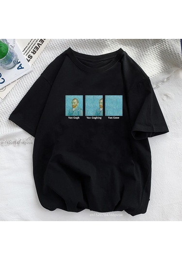 Snapbuy Ejderha Baskılı Kadın T-shirt - Rahat Polyester Gömlek - Genç Kız Üsterkek Gökyüzü Mavi