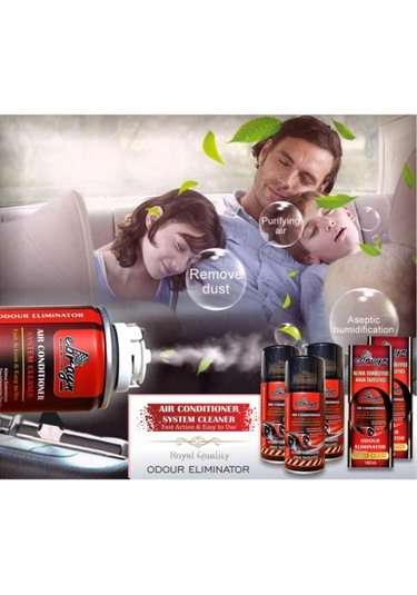 Ebrayn Klima Temizleyici & Hava Tazeleyici Klima Bombası 150 Ml