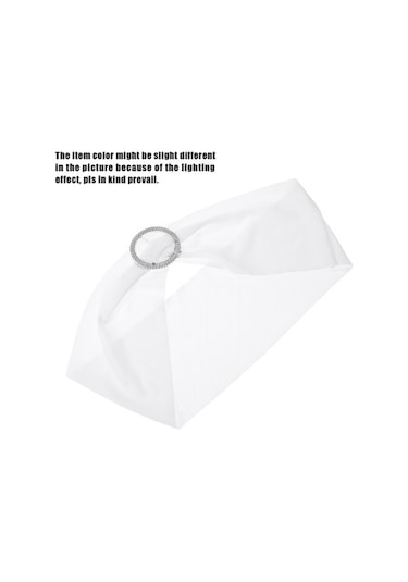 Flybuy 10 Adet Esnek Sandalye Kılıfı Kurdele - Düğün, Parti Dekorasyonu İçin 7 Renk Seçeneği Diğer