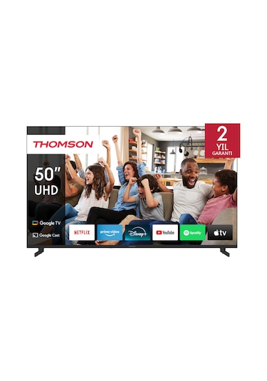 Thomson 50UG4S14 50" Uydu Alıcılı 4K Ultra HD Google Smart LED TV