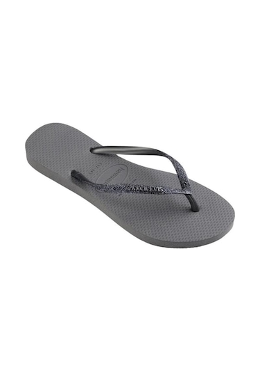 Havaianas Slim Glitter Iı Greygraphite Gümüş Kadın Terlik Gri