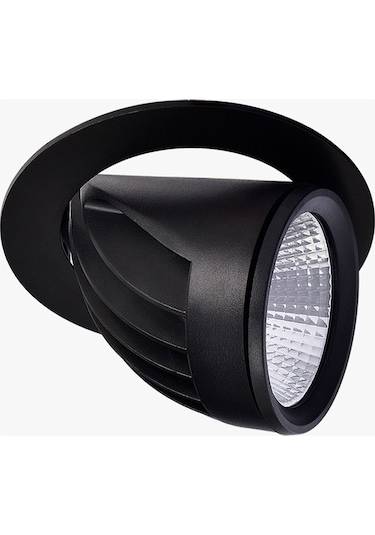 Salyangoz Philips Ledli 30w Tavan Spot Siyah Gün Işığı