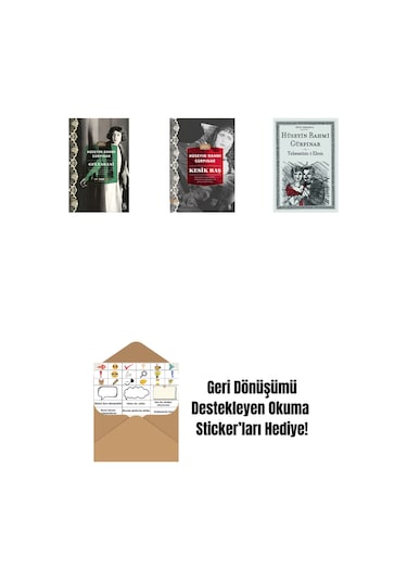 Gulyabani Cep Boy + Kesik Baş Günümüz Türkçesiyle + Tebessüm-i Elem + Okuma Sticker'ları