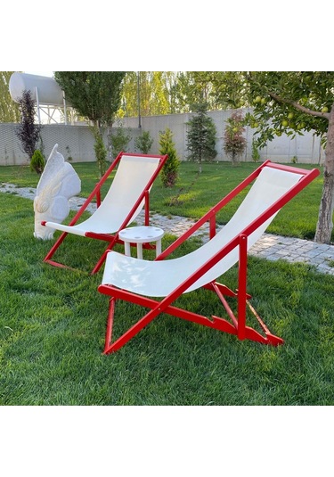 Chillong Ahşap Şezlong 001