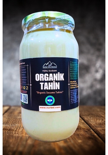 Nurbal Şifa Merkezi Organik Tahin 1 KG