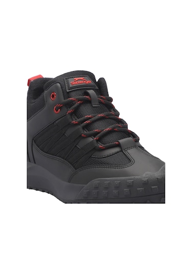 Slazenger TECA Erkek  Siyah / Kırmızı Bot