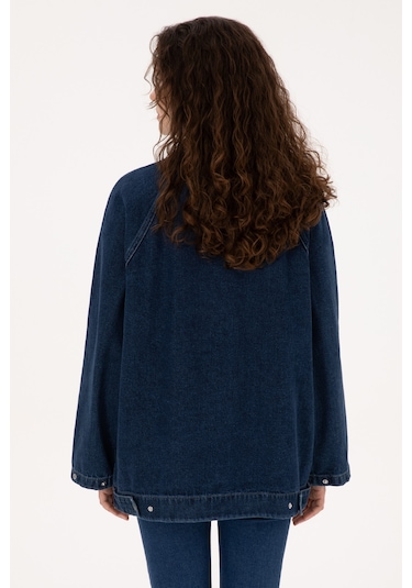 U.s. Polo Assn. Kadın Koyu Mavi Gömlek Jean 50309434-dn0023 Dark Blue