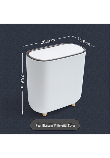 "banyo, Yatak Odası Veya Mutfak İçin Kompakt Pres Üstlü Çöp Kutusu" Diğer