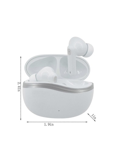 Mikrofonlu Bluetooth Kulaklık, Gerçek Kablosuz Kulaklık 5.3, Uzun