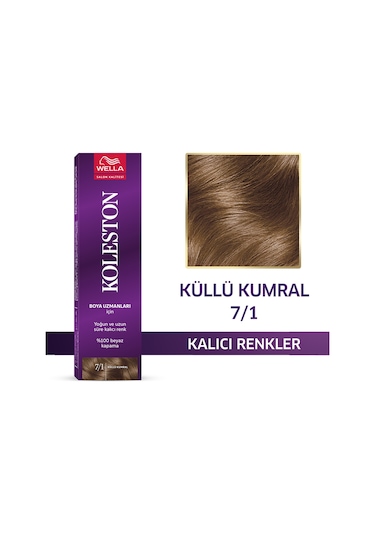 Koleston Single Tüp Saç Boyası 7/1 Küllü Kumral