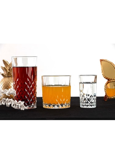 Plt Design Lav-odin-18 Parça-su-meşrubat - Kahve Yanı Bardak Set