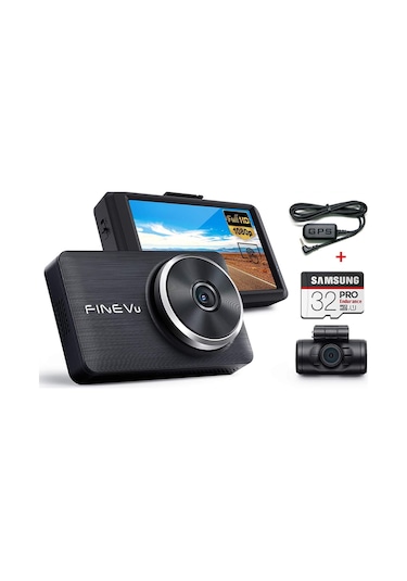 Finevu Lx2000 Fullhd 2 Kameralı Ips Kod Ekranlı Araç Kamerası