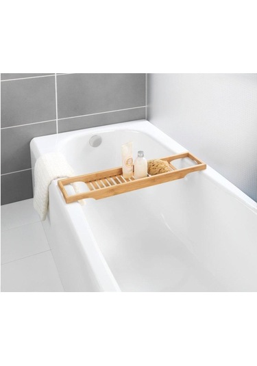 Saban Küvet Rafı Bambu T20 Ahşap