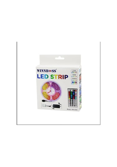 Led Strip Wn-1144 5050 Smd Type - 3 Çipli Rgb Kumandalı, Şerit Led 5 Metre